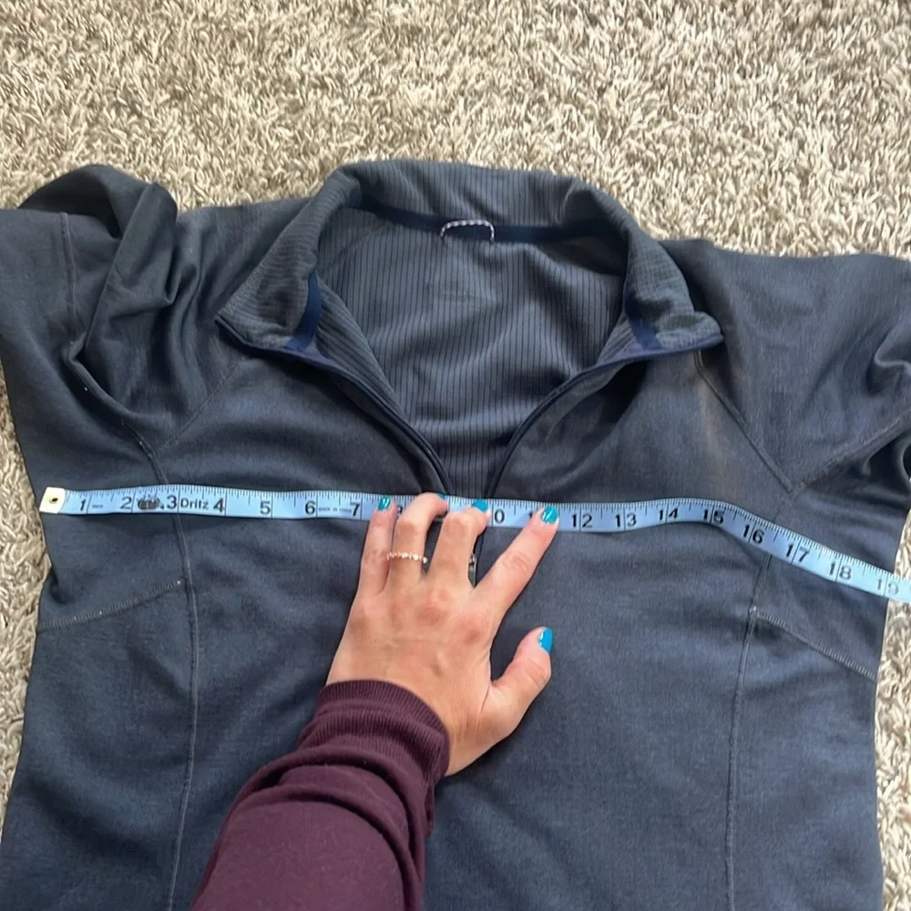 Patagonia Capilene Baselayer Zip Up Long Sleeve Top Gray size Medium - Picture 10 of 11